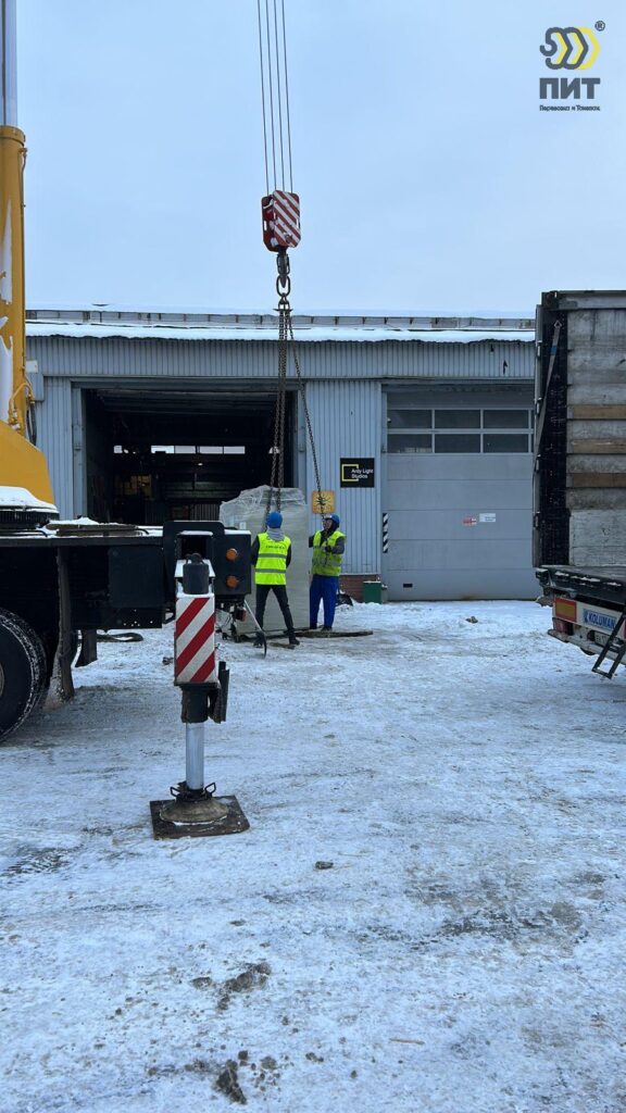 Фото выполнения работ по переезду производства