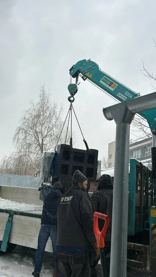 Перемещение в цеху вертикально-расточного станка вес 3,5 тонны